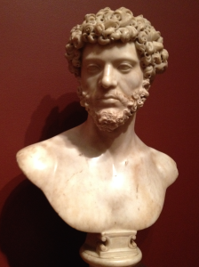 Antique marble bust