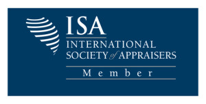 We are members of the International Society of Appraisers. An industry leader for personal property education and standards